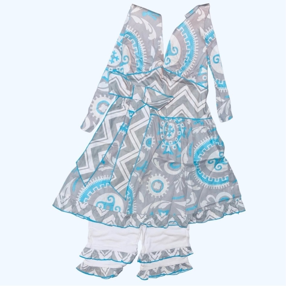 Ann Loren Summer Shorts Set 7/8